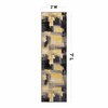 World Rug Gallery Contemporary Abstract Watercolor Design Soft Area Rug 2' x 7' Yellow 398YELLOW2x7